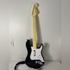 Fender Stratocaster Guitar Ps3 Playstation 3 Harmonix Rockband Controller 822151